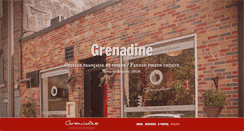 Desktop Screenshot of grenadine.ca