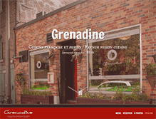 Tablet Screenshot of grenadine.ca